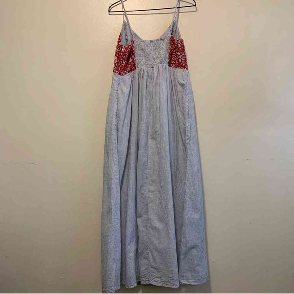 Red and White Women's Dress - Picture 2 of 5